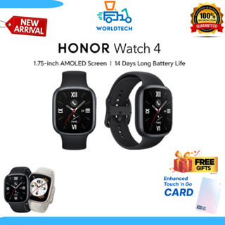 HONOR Watch 4 GPS Smartwatch (Black) TMA-B19 - 1.75-inch AMOLED, 50m  Waterproof
