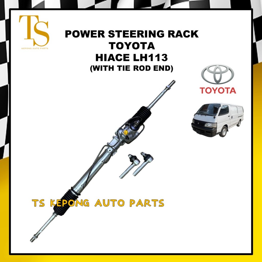 [READY STOCK] POWER STEERING RACK FOR TOYOTA HIACE LH113 (WITH TIE ROD