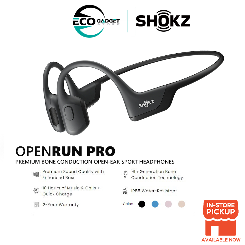 Shokz OpenRun Pro Premium Bone Conduction Open-Ear Sport