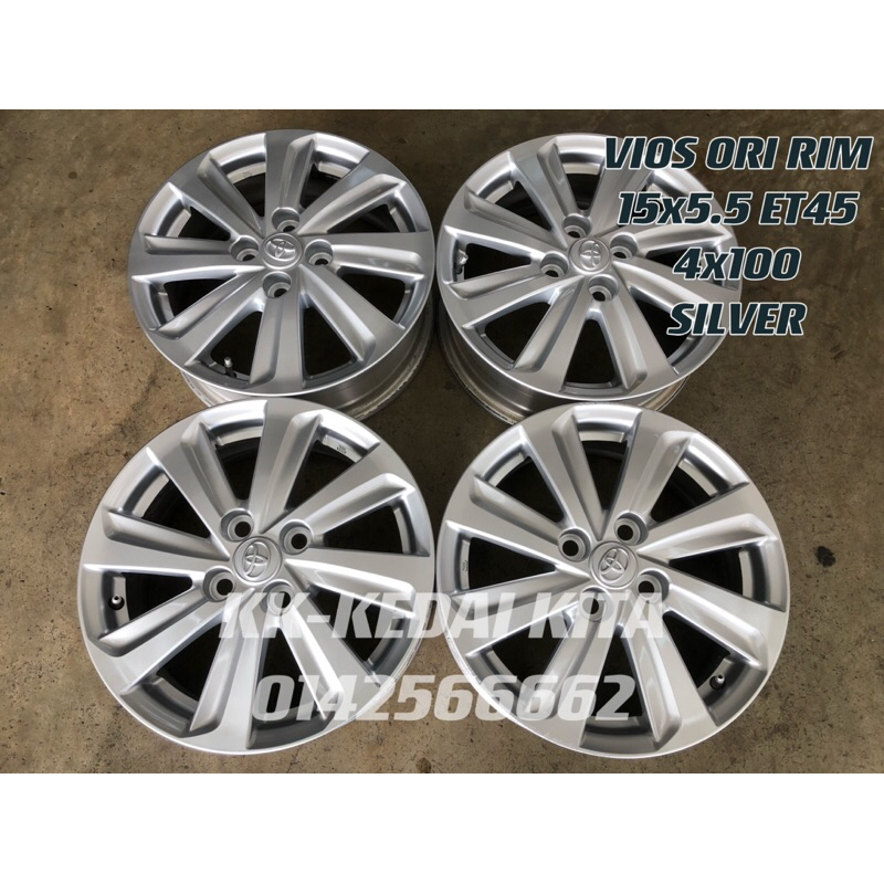 USED TOYOTA VIOS ORI RIM 15 INCHI | Shopee Malaysia