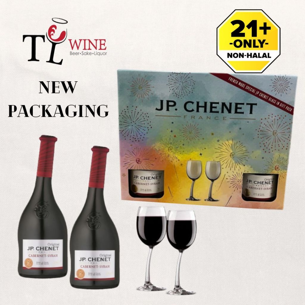 Jp Chenet Cabernet syrah/medium sweet 750ml 2btls Gift Pack *FREE 2 ...