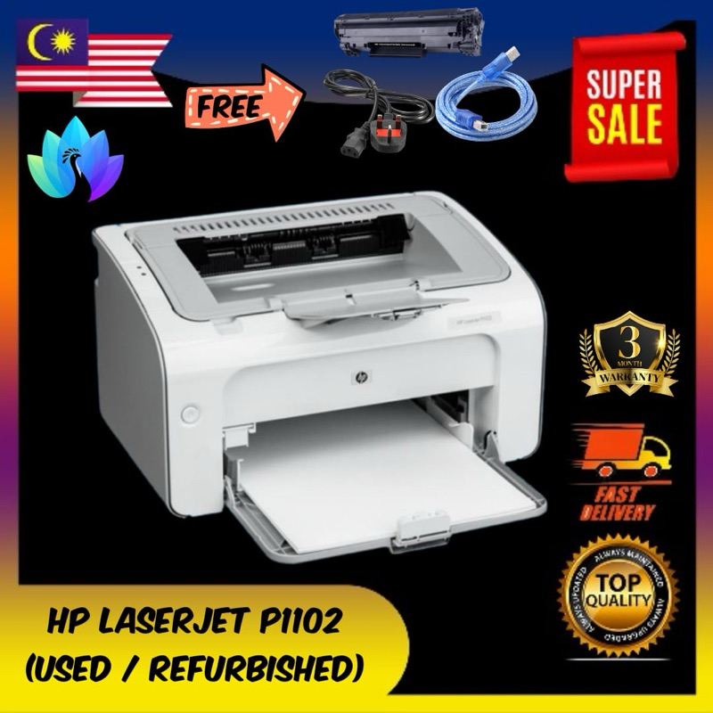 HP Laserjet P1102 Hp Laserjet Pro m402dn Pro m12a p1006 1020 used ...