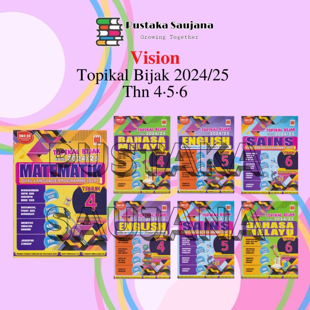 Saujana Vision Topikal Bijak Edisi Kssr Semakan Thn Shopee Malaysia