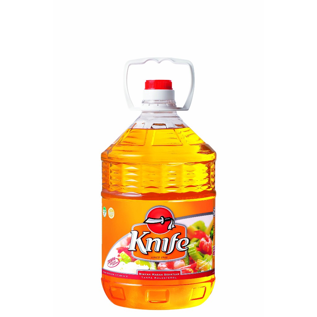 Knife Cooking Oil 3KG For Cooking and Deep Fry (Expiry Date Feb 2025) Shopee Malaysia