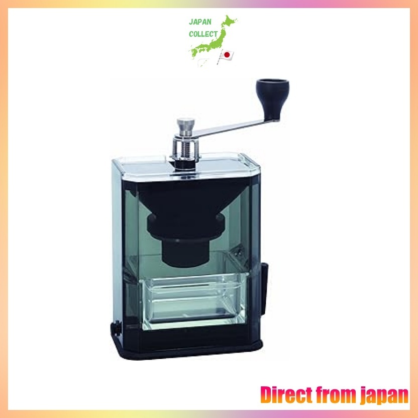 Japan Direct HARIO Hand Ground Coffee Mill Clear Coffee Grinder MXR2TB