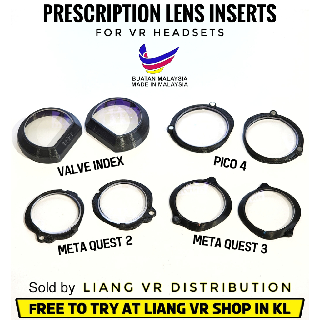 Lens Inserts Prescription Lenses Valve Index Valve Index
