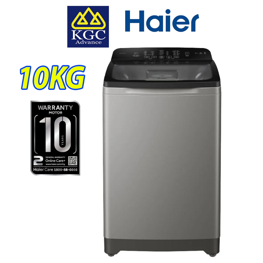 Haier (10KG) Top Load Washer HWM1001678ES5 Washing Machine Shopee
