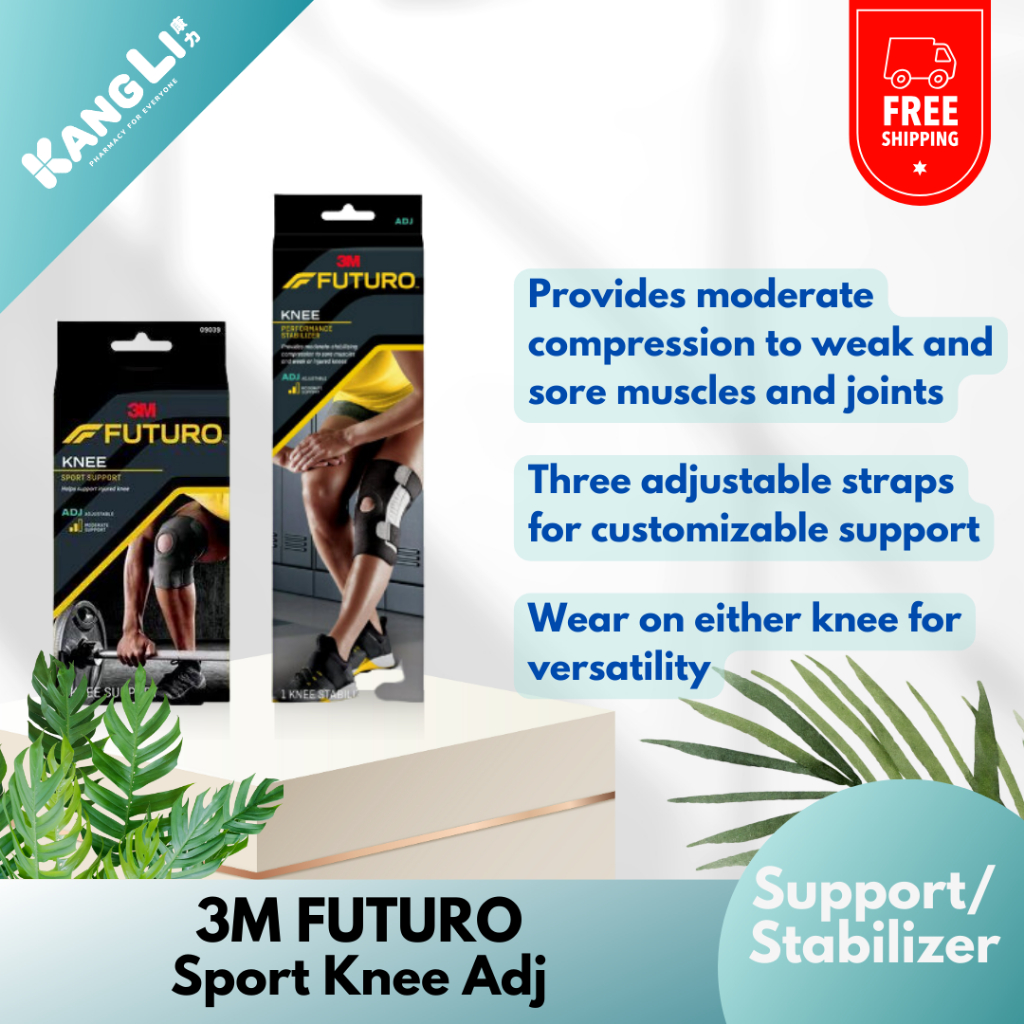 FUTURO Sport Adjustable Knee Stabilizer - Provides Moderate Support For Weak Or Injured Knees 2 thumbnail image
