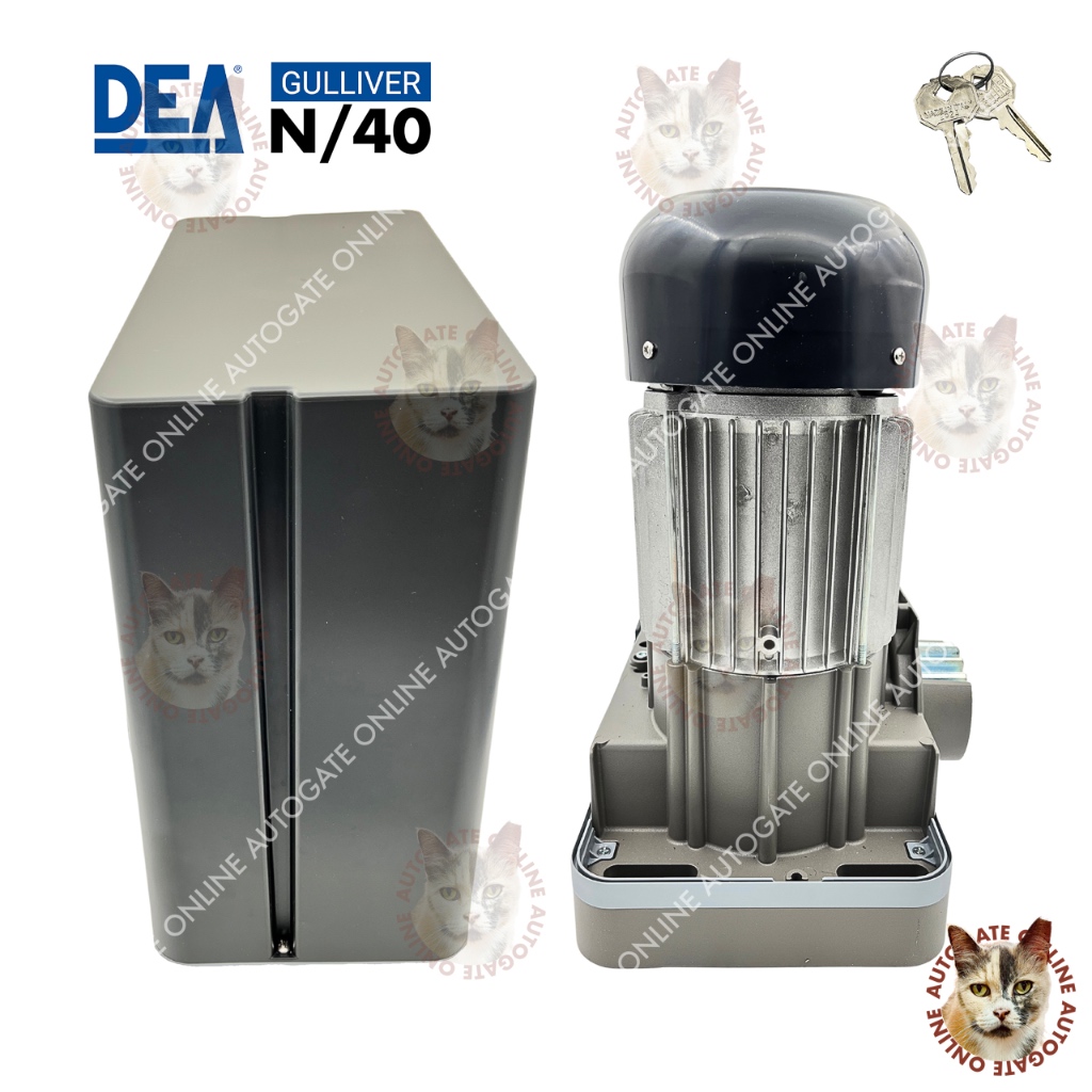 DEA GULLIVER 2000 400V THREE PHASE SLIDING AUTOGATE ( 2000KG,MOTOR ONLY ...
