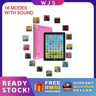 🇲🇾FREE RM50 VOUCHER🎁 MLQ 18 Modes Kids Tablet Children Learning English ...