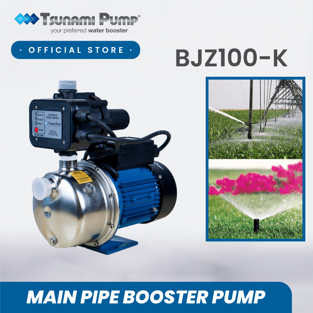 Tsunami BJZ100-K Self Priming Jet Water Pump (1.0HP) Pam Air | Shopee ...