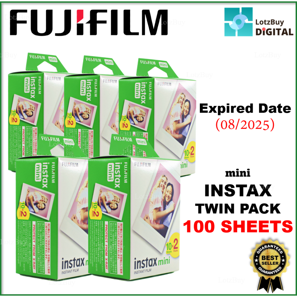 Instax Mini White Film 20 To 100 Sheets For Instant Photos With