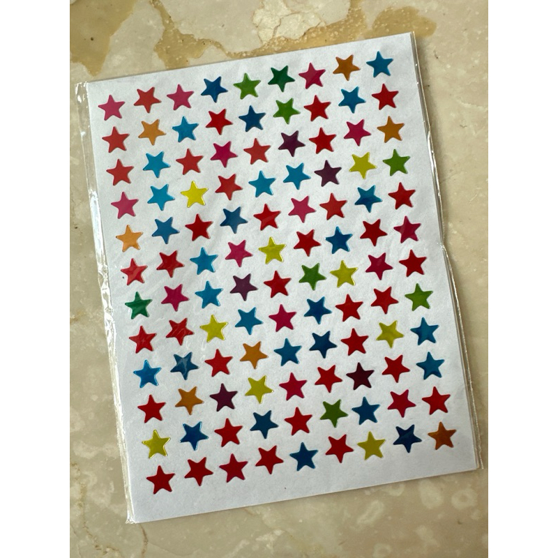1080PCS STAR STICKERS (10sheets/pack) | Shopee Malaysia
