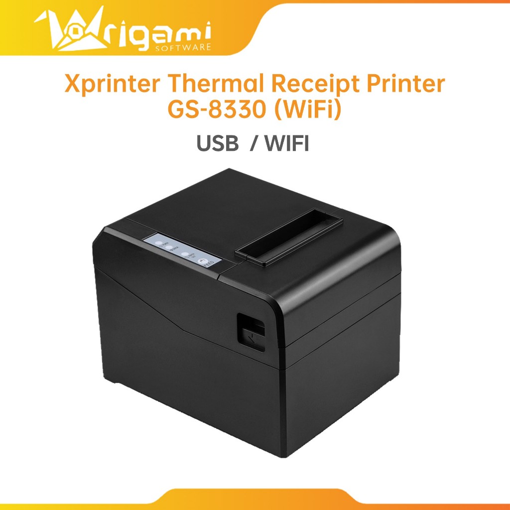 Xprinter Thermal Receipt Printer GS8330 USB WiFi Pos System Shopee