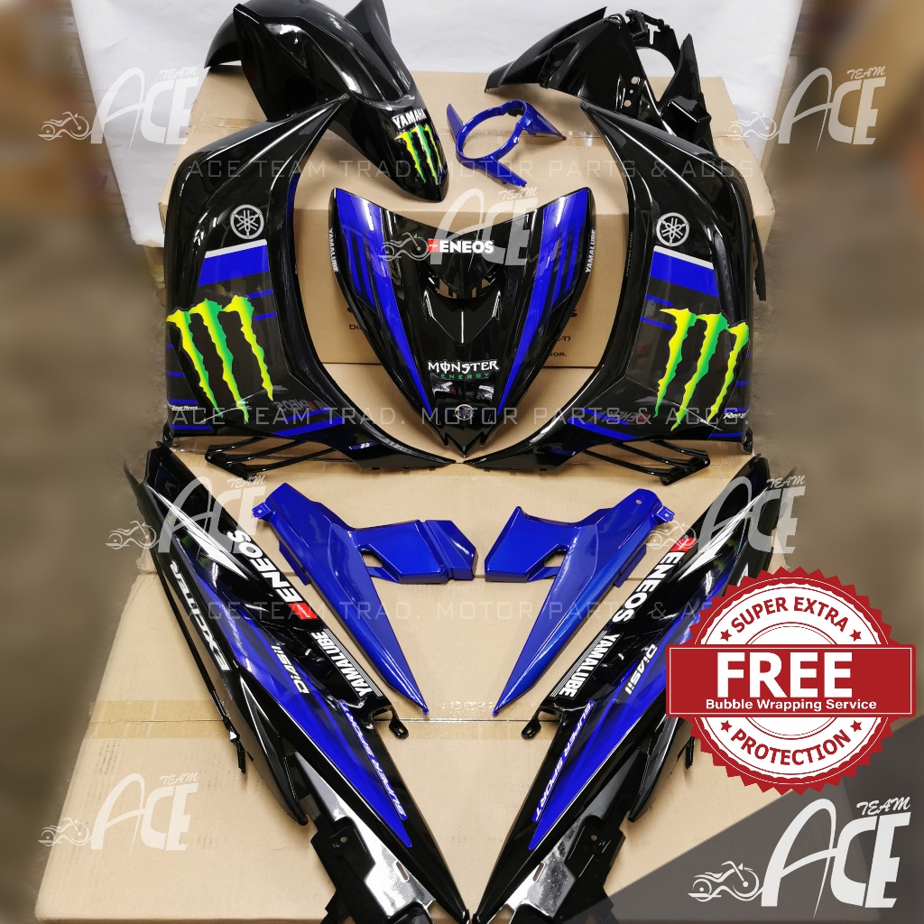 Coverset LC135 V2 V3 V4 V5 Monster LTD Energy Cover Set Yamaha LCV2 ...
