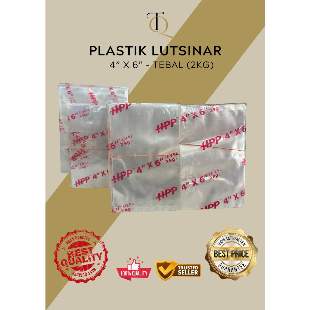 Plastik Beg Lutsinar Tebal 2kg Shopee Malaysia