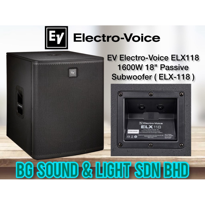 Electro-Voice エレクトロボイス EV サブウーファーペア ELX118