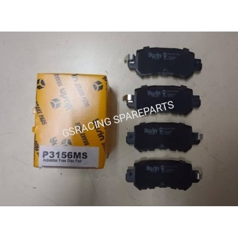 MAZDA CX5 KE / CX3 DK / MAZDA 2 DJ SKYACTIV 2015' REAR DISC PAD BRAKE