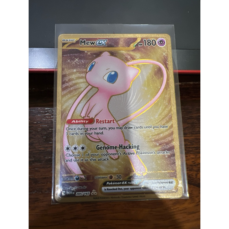 Pokemon Tcg - Mew ex promo Metal card | Shopee Malaysia