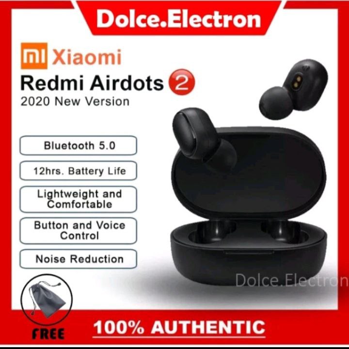 Xiaomi Redmi Airdots 2 TWS Mi True Wireless Shopee Malaysia