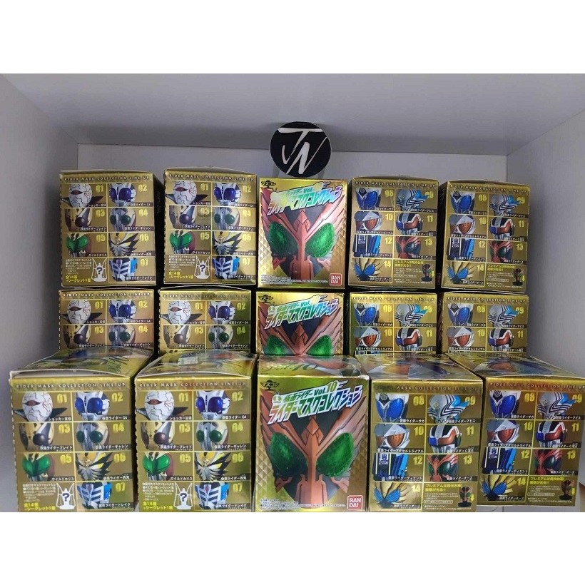 RMC Rider Mask Collection Kamen Rider Vol.10 (New) | Shopee Malaysia