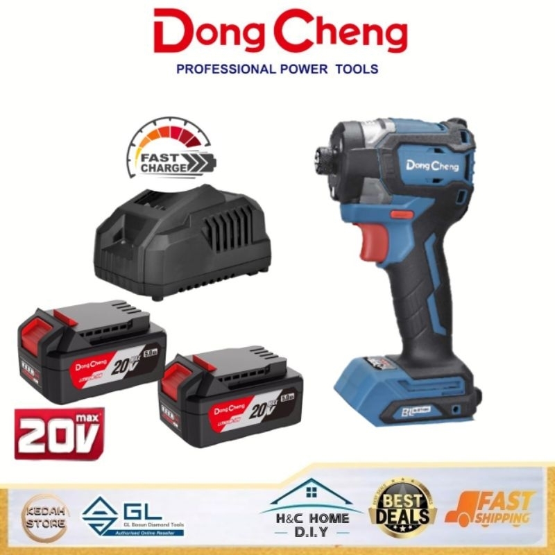 Dongcheng 20V Impact Driver Cordless Brushless DCPL208