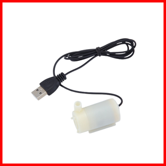 White Horizontal USB