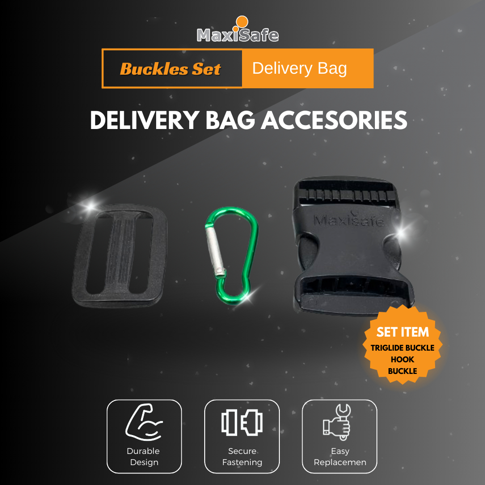 Delivery Bag Bottom Buckles Set | Shopee Malaysia