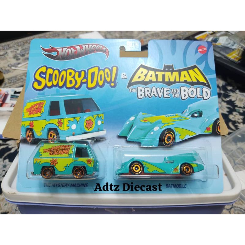 HOTWHEELS CUSTOM SCOOBY DOO MYSTERY MACHINE BATMOBILE Shopee Malaysia