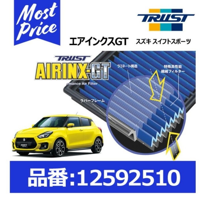 Suzuki swift sport zc33s Greddy Airinx-Gt Air Filter | Shopee Malaysia