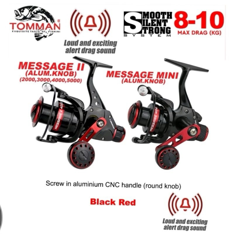 Tomman New MESSAGE II MESEN KAKTAK 3000/4000/5000 | Shopee Malaysia