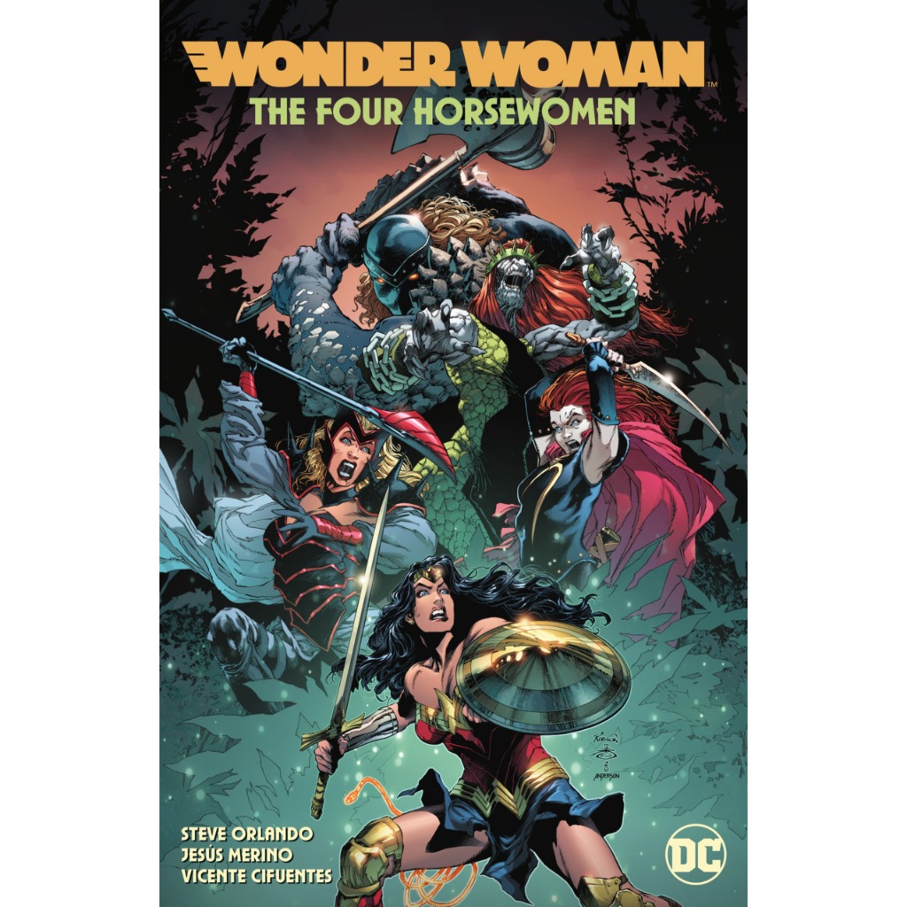 (CBR) Wonder Woman TPB (2021) Vol. 4 - The Four Horsewomen | Shopee ...
