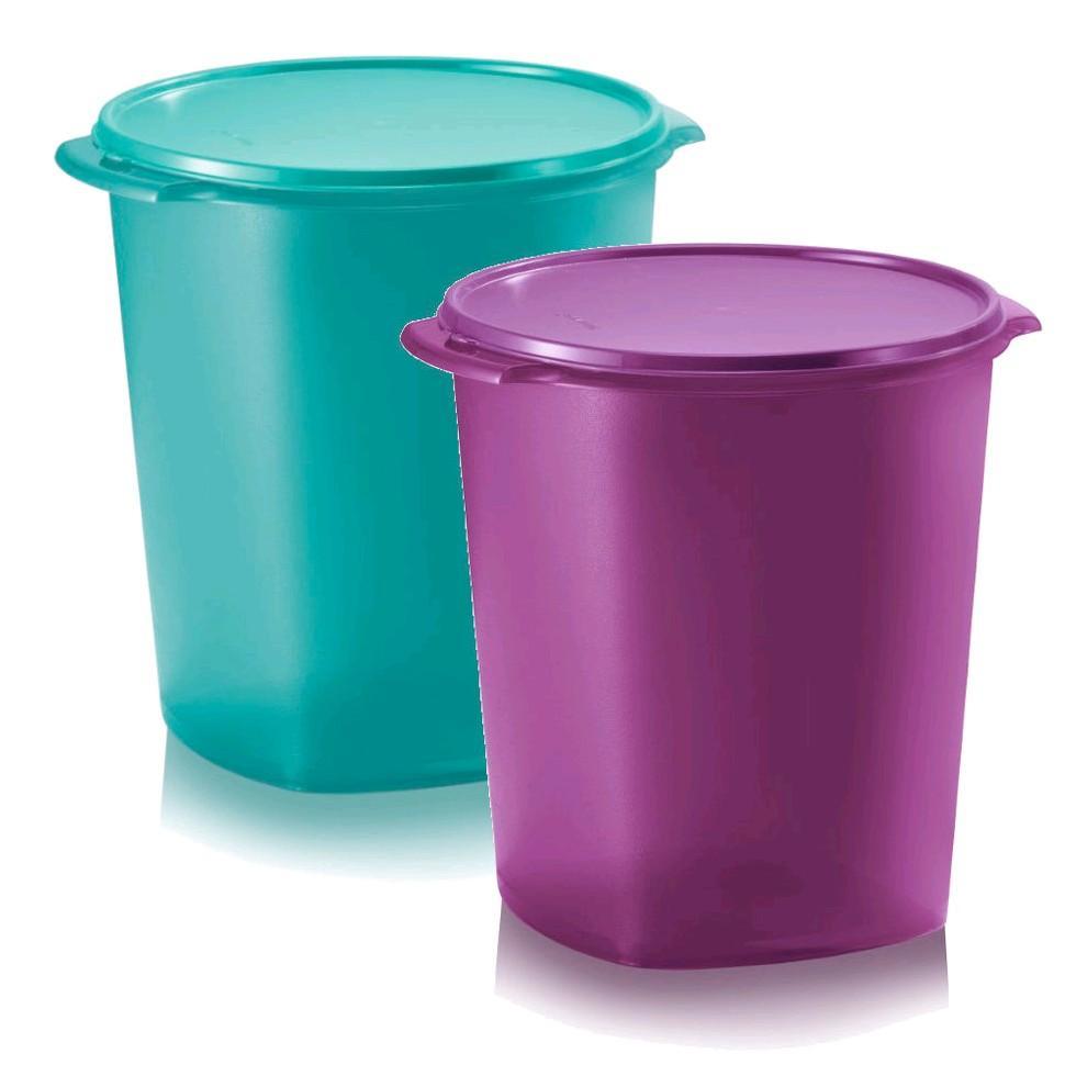 🔥READY STOK🔥 [ORI💯] TUPPERWARE Tall Canister (1) 10L, GIANT CANISTER 8 ...