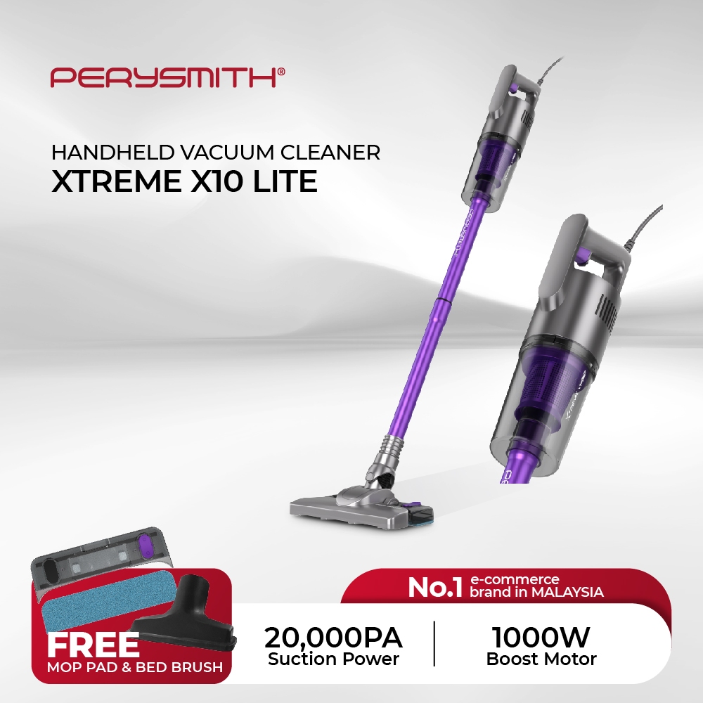 PerySmith Handheld Vacuum Cleaner Xtreme Series X10 Lite (1000W