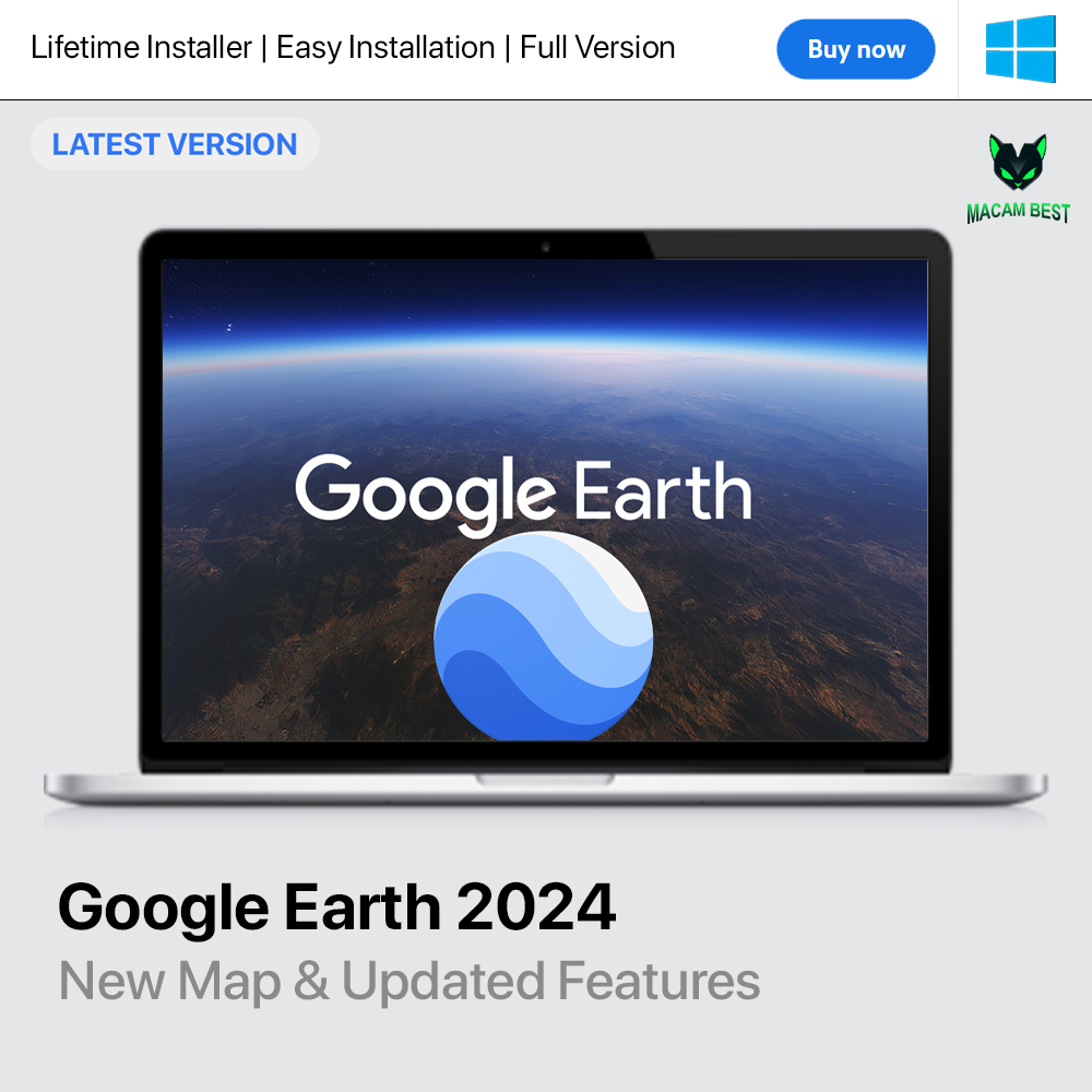 Google Earth Pro 2024 🔹 Latest & Full Version 🔹 Lifetime Warranty 🔹