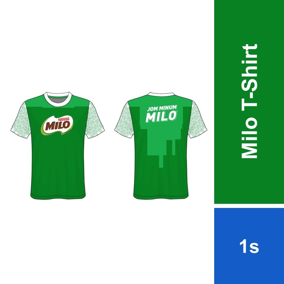 Milo 2024 Special Edition Tshirt (L Size) Shopee Malaysia