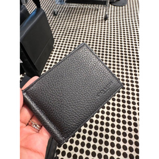 Coach men's slim coin wallet sales