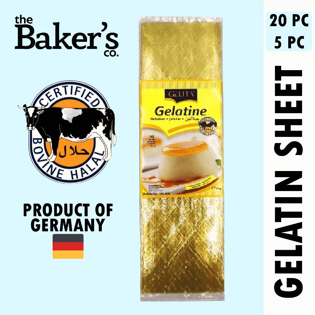 GELITA GELATIN SHEETS HALAL BOVINE GERMANY (REPACK) Shopee Malaysia