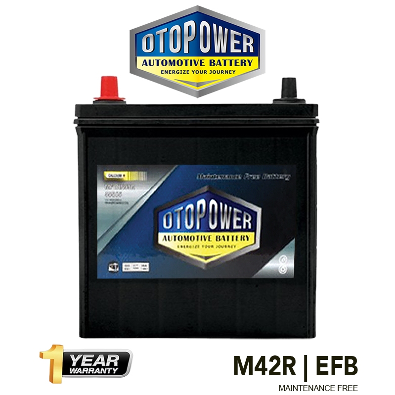 Otopower M42R EFb Battery (Bateri Kereta) Special for Toyota Rush 2018 ...