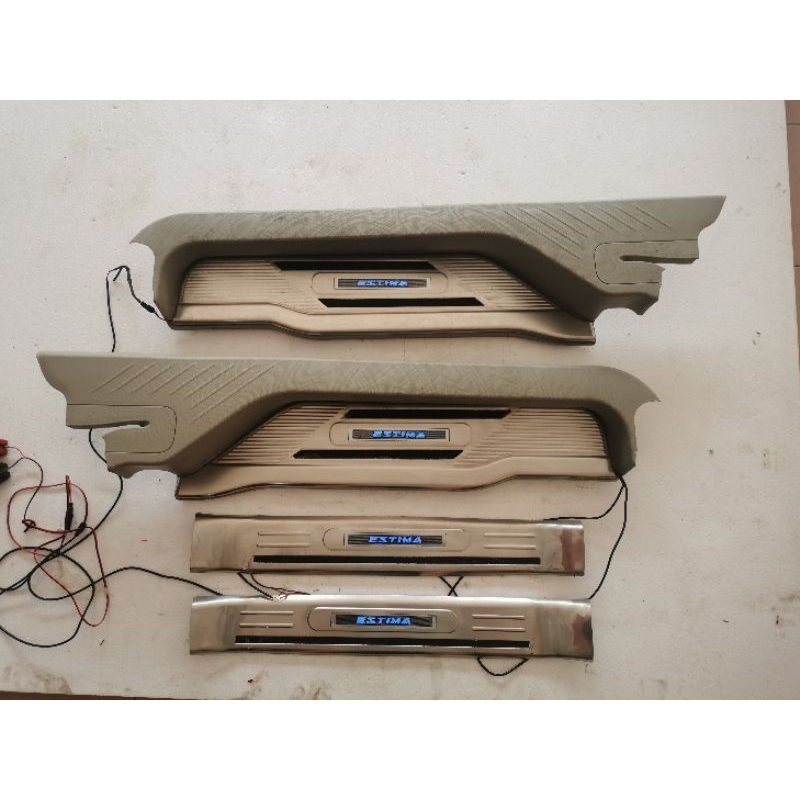 TOYOTA ESTIMA ACR50 GSR50 DOOR STEP WITH LIGHT | Shopee Malaysia