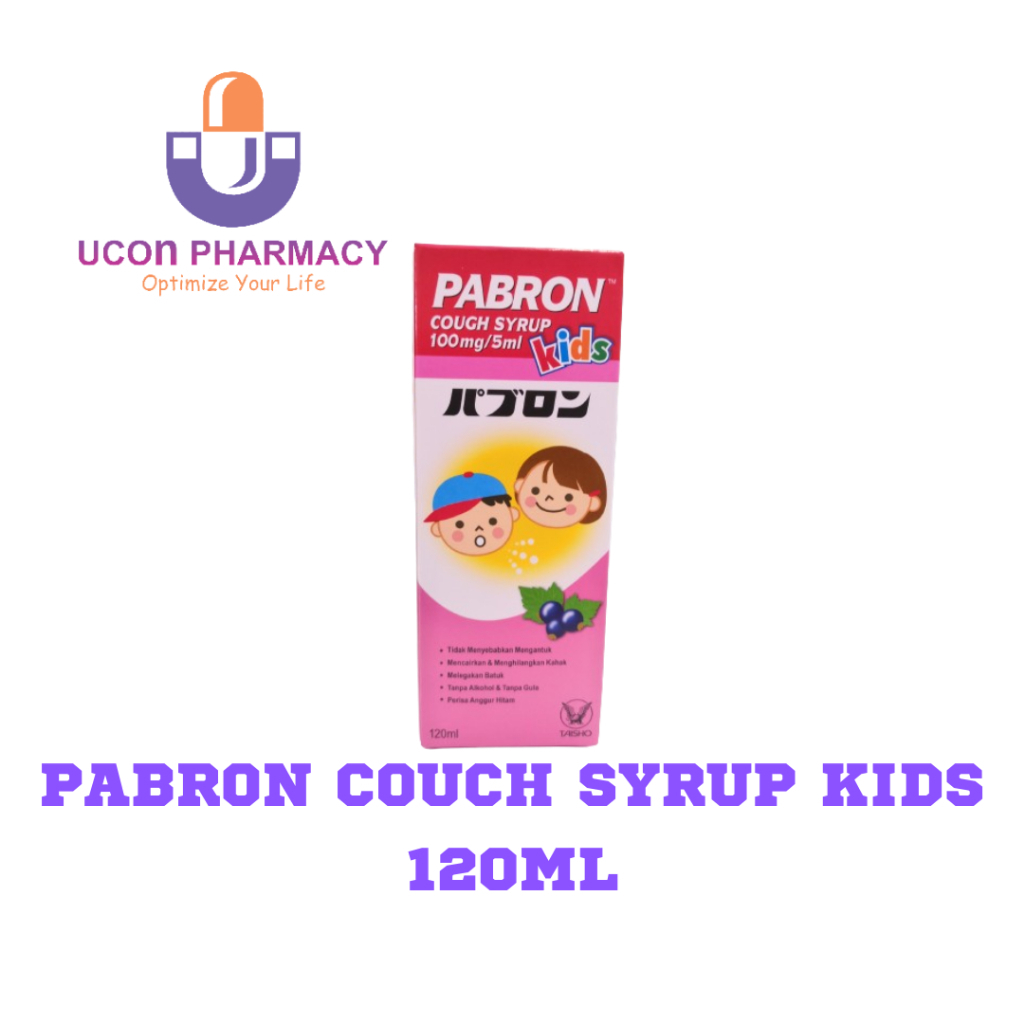 PABRON COUGH SYRUP KIDS 120ML Shopee Malaysia
