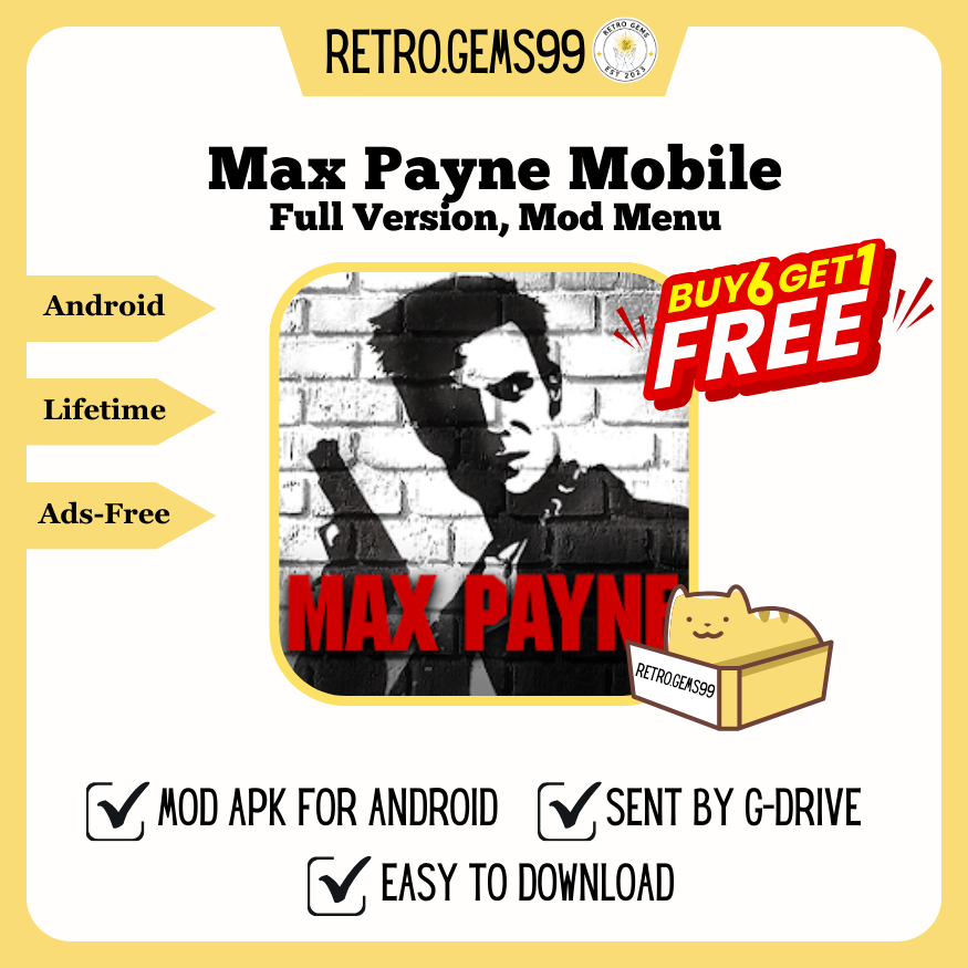 Android 💥Max Payne Mobile Cheat and Tweak Menu 💥Game Unlocked MOD