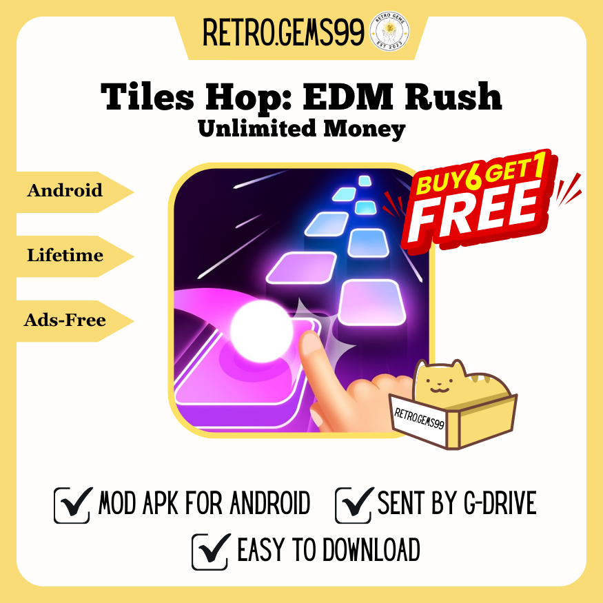 [Android] 💥Tiles Hop EDM Rush Unlimited Money / Game for Android 💥Game