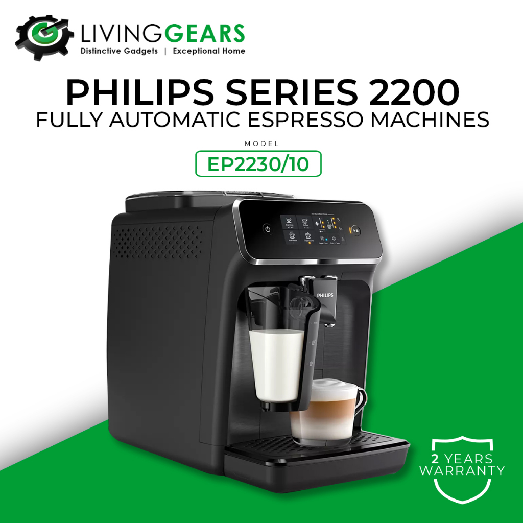 Philips EP2230 Fully Automatic Espresso Coffee Machine Series 2200