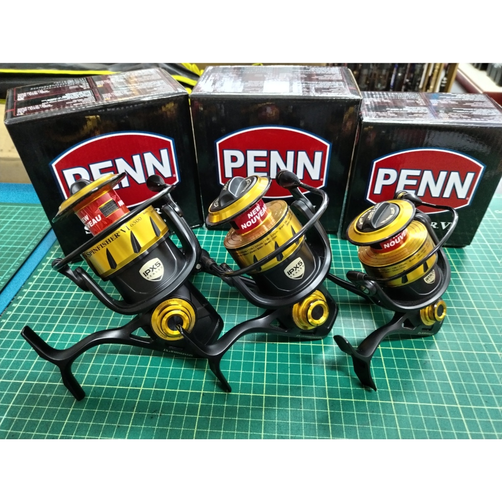 Penn Spinfisher VI 4500/5500/6500 Spinning Reel Freshwater & Saltwater Game