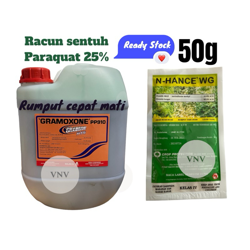 Set Racun Sentuh25 20l Rumput Lalang Rumpai Sambau Sama Dengan Kenpat