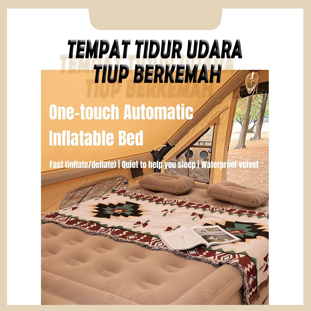 Tempat Tidur Udara Tiup Berkemah Outdoor Camping Inflatable Air