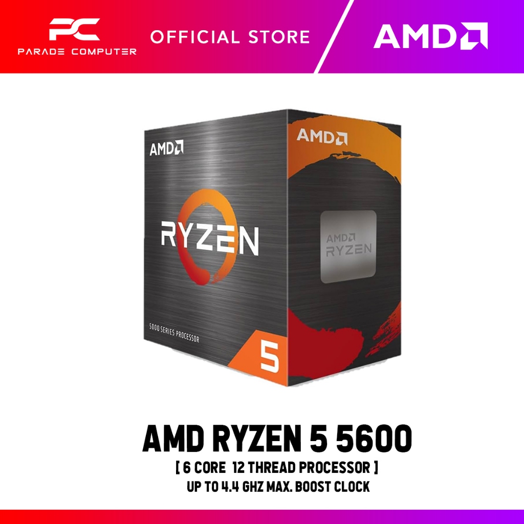AMD Ryzen 5 5600 #PC CPU Processor# | Shopee Malaysia