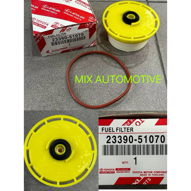 TOYOTA LAND CRUISER 200 VDJ200 UZJ200 LEXUS LX 450D LX450 FUEL FILTER DIESEL FILTER 2339051070