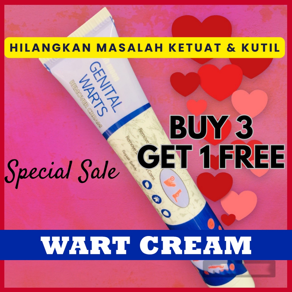 Wart Remover Skin Tag Lipoma Removal Cream Ubat Kutil Buang Tahi Lalat Krim Ketuat Ubat